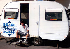 WITH THE BEACH MUSIC RADIO CARAVAN, ORIENT BEACH, 1991