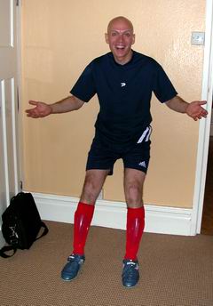 ME IN FOOTIE KIT FOR THE FIRST TIME IN 20 YEARS!