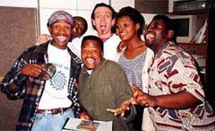 WITH THE CREW AT UCRFM, UMTATA 1996