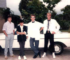 Zane, Shelley. Kyle and Martin Feb 1986 Queenstown