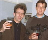 WITH JOHN TAYLOR IN LONDON 1989